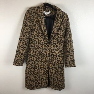 Kendall & Kylie Leopard Peacoat S